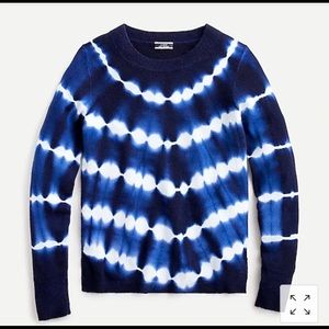 J Crew cashmere tie dye sweater size S